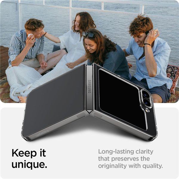 Spigen AirSkin Galaxy Z Flip 6 / 7 FE crystal clear