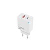 Maxlife MXTC-09-30AC GaN PD QC charger 1x USB-C 1x USB 30W white