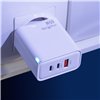 Maxlife MXTC-09-65ACC GaN PD QC charger 2x USB-C 1x USB 65W white
