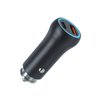 Setty car charger USB-A + USB-C 20W CC-AC-201 black