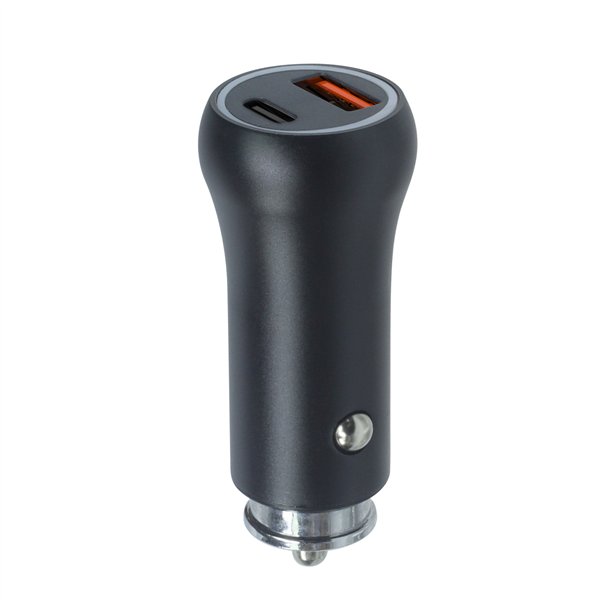 Setty car charger USB-A + USB-C 20W CC-AC-201 black