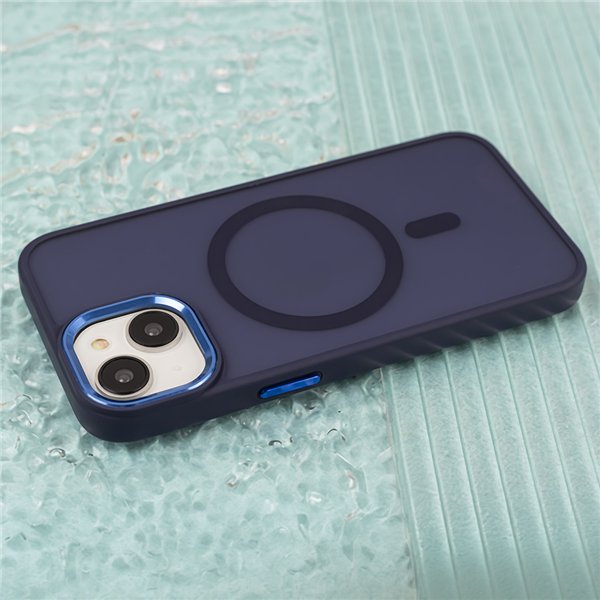 Frozen Mag case for Samsung Galaxy S24 FE navy blue