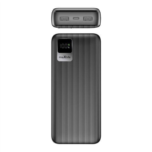 Maxlife power bank MXPB-07 20000 mAh black