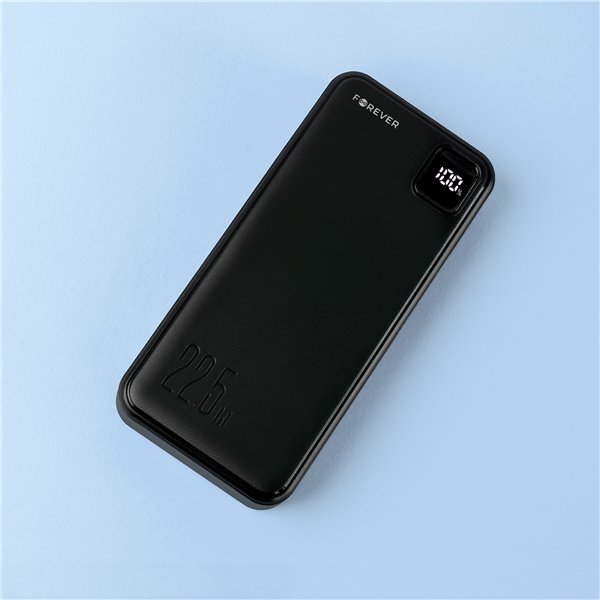 Forever power bank TB-300L PD QC 22,5W 20000 mAh black