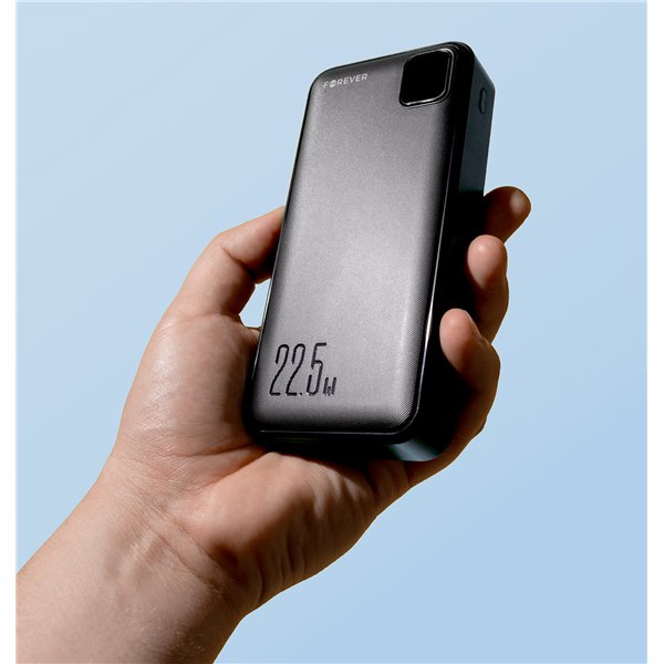 Forever power bank TB-300L PD QC 22,5W 20000 mAh black