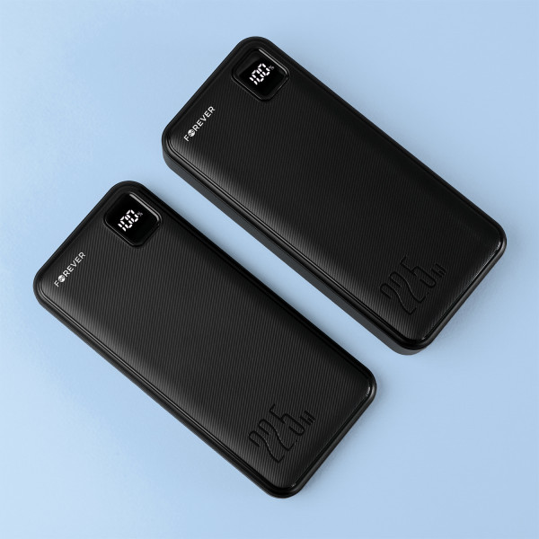 Forever power bank TB-300L PD QC 22,5W 20000 mAh black