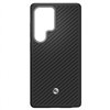 Samsung Enzo Aramid Case for Samsung Galaxy S25 Ultra Black-Silver