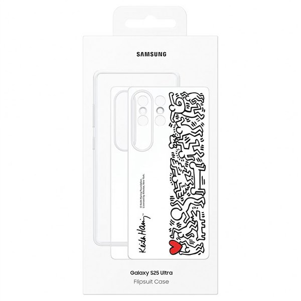 Samsung Flipsuit Case for Samsung Galaxy S25 Ultra White