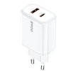 BWOO CDA207 PD 36W wall charger 1x USB-A + USB-C port white