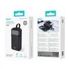BWOO 65W power bank 30000 mAh 2x USB-A, 1 x USB-C with LCD display, black