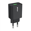 BWOO wall charger CDA249 5V 2,4A USB-A, black