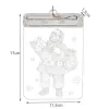 Stained glass LED 3D - Santa Claus