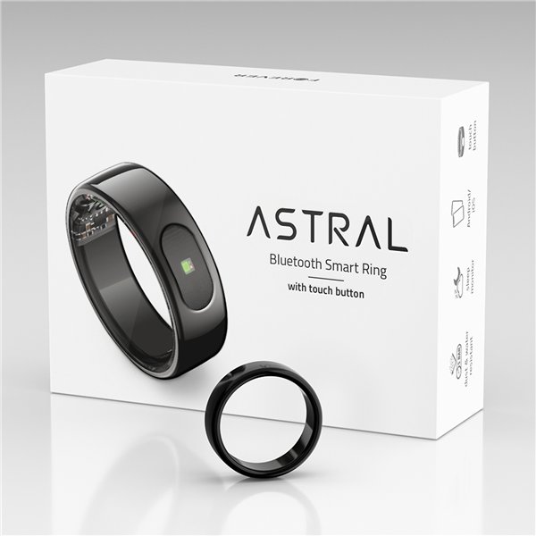 Forever Smart ring Astral SR-100 black size 10