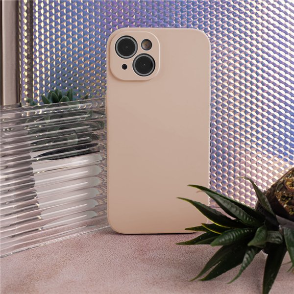 Silicon case for iPhone 16e nude