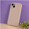 Silicon case for iPhone 16e nude