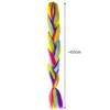 Synthetic hair rainbow braids Soulima 23571