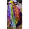 Synthetic hair rainbow braids Soulima 23571