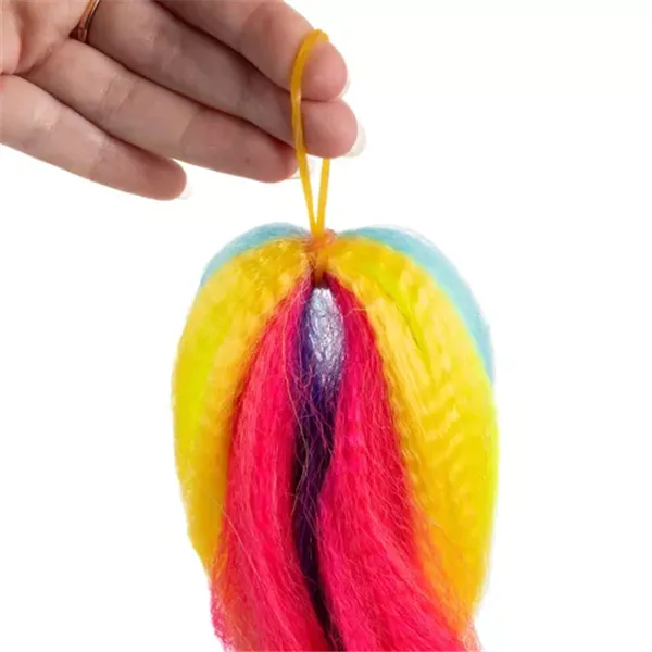 Synthetic hair rainbow braids Soulima 23571