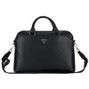 Guess Computer Bag Grained PU Zipper Pocket & Triangle Logo for 15&quot Laptop Black