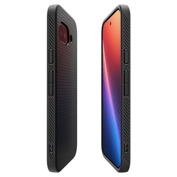 Spigen Liquid Air case for Google Pixel 9a Matte Black