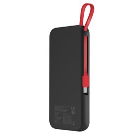 Maxlife wireless power bank MXPB-08 10000 mAh magnetic 3in1 black