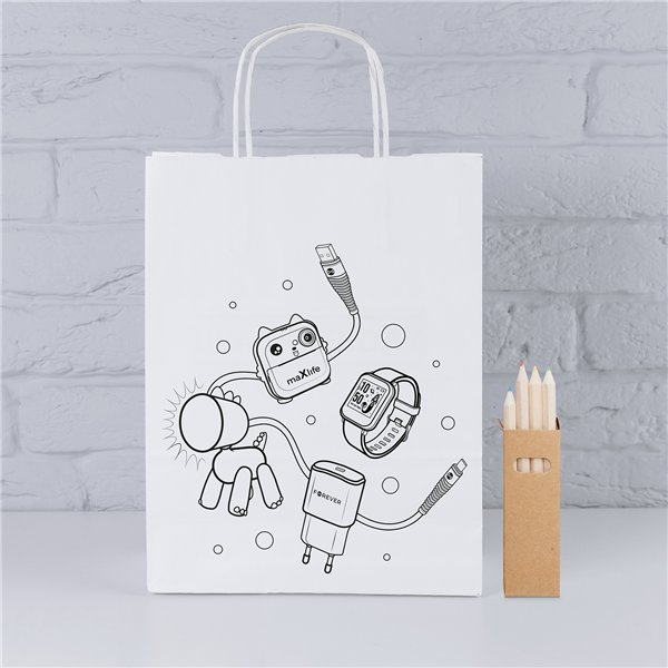 Maxlife wireless power bank MXPB-08 10000 mAh magnetic 3in1 black