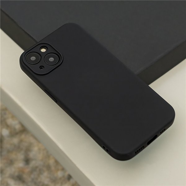 Silicon case for Xiaomi Redmi Note 14s 4G black
