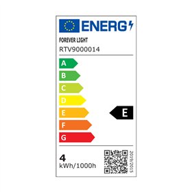 Forever Light LED Bulb E27 C37 4.2W 480lm 4000K class E