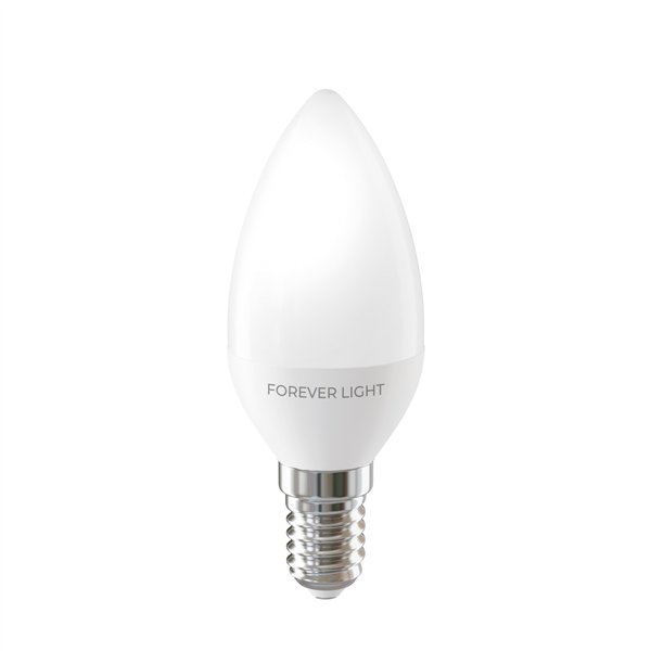 Forever Light LED Bulb E14 C37 4.8W 630lm 6000K class E