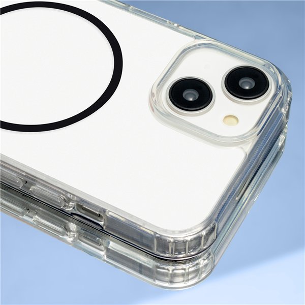 Anti Shock Thin Mag case for iPhone 16e black