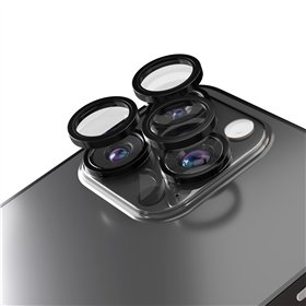 Etteri camera lens protector for iPhone 15 Pro / 15 Pro Max black