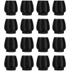 Chair leg covers with felt - set of 16