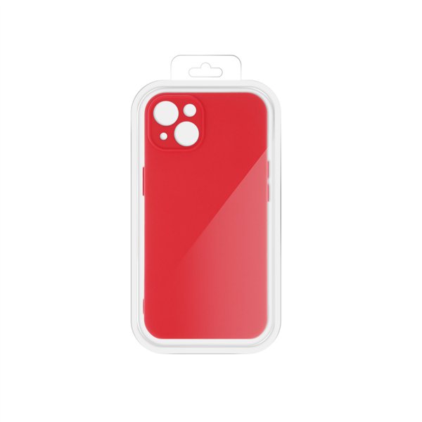 Silicon Box case for iPhone 17 Air 6,6&quot red
