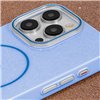 Glitter Thin Mag case for iPhone 17 Pro 6,3&quot blue