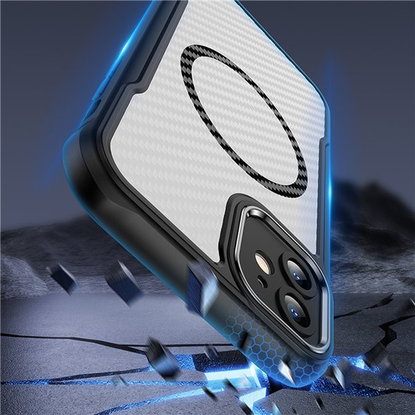 Defender Carbon Mag case for iPhone 17 6,3&quot black
