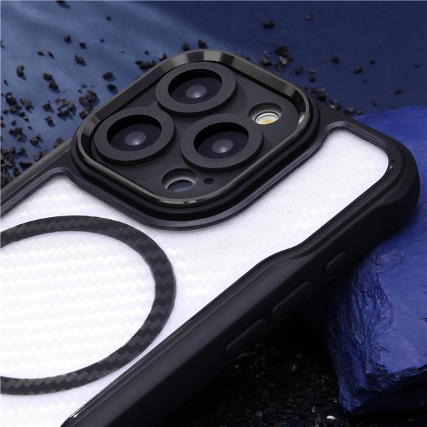 Defender Carbon Mag case for iPhone 17 6,3&quot black