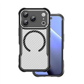 Defender Carbon Mag case for iPhone 17 Pro Max 6,9&quot black