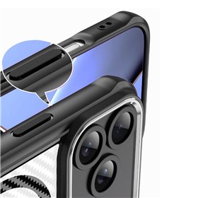 Defender Carbon Mag case for iPhone 17 Pro Max 6,9&quot black