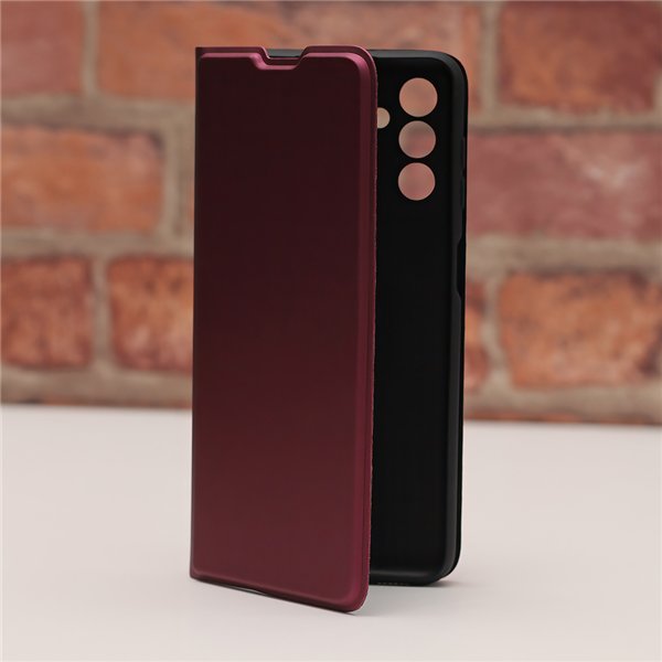 Smart Soft case for iPhone 17 Pro 6,3&quot burgundy