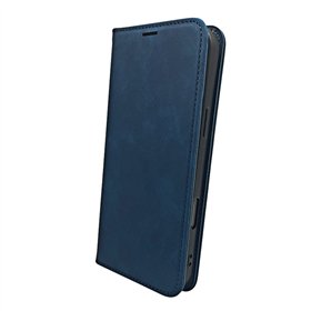 Smart Suede case for iPhone 17 6,3&quot navy blue