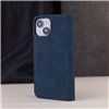 Smart Suede case for iPhone 17 Pro 6,3&quot navy blue