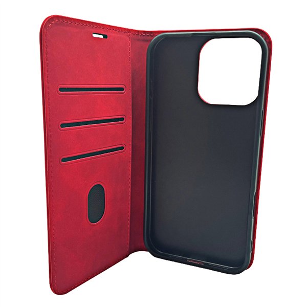 Smart Suede case for iPhone 17 6,3&quot red