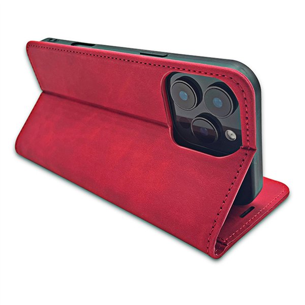 Smart Suede case for iPhone 17 6,3&quot red