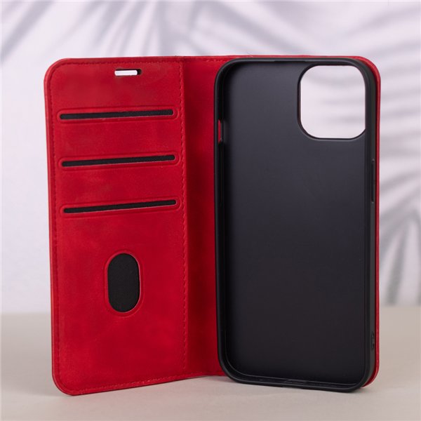 Smart Suede case for iPhone 17 Air 6,6&quot red