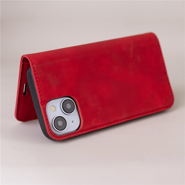 Smart Suede case for iPhone 17 Air 6,6&quot red