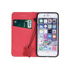 Genuine Leather Smart Pro for iPhone 17 6,3&quot maroon