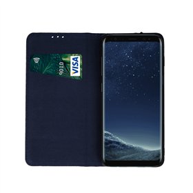 Genuine Leather Smart Pro for iPhone 17 Pro 6,3&quot navy blue