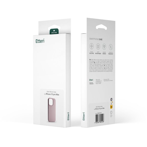 Etteri Silicone case for Xiaomi Redmi 15C 5G light pink