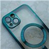 Color Chrome Mag case for iPhone 17 Pro 6,3&quot green