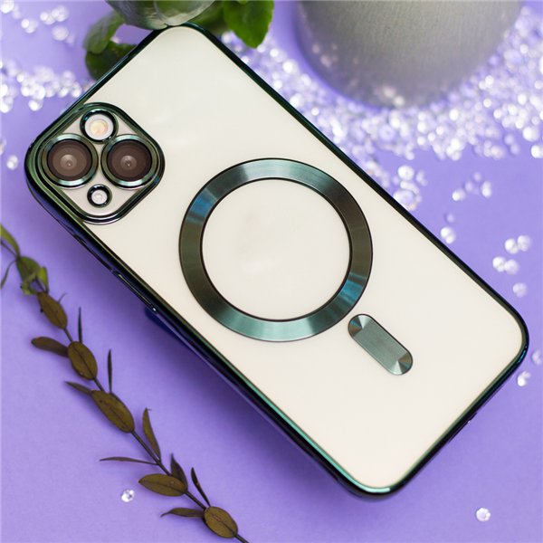 Color Chrome Mag case for iPhone 17 Pro Max 6,9&quot green